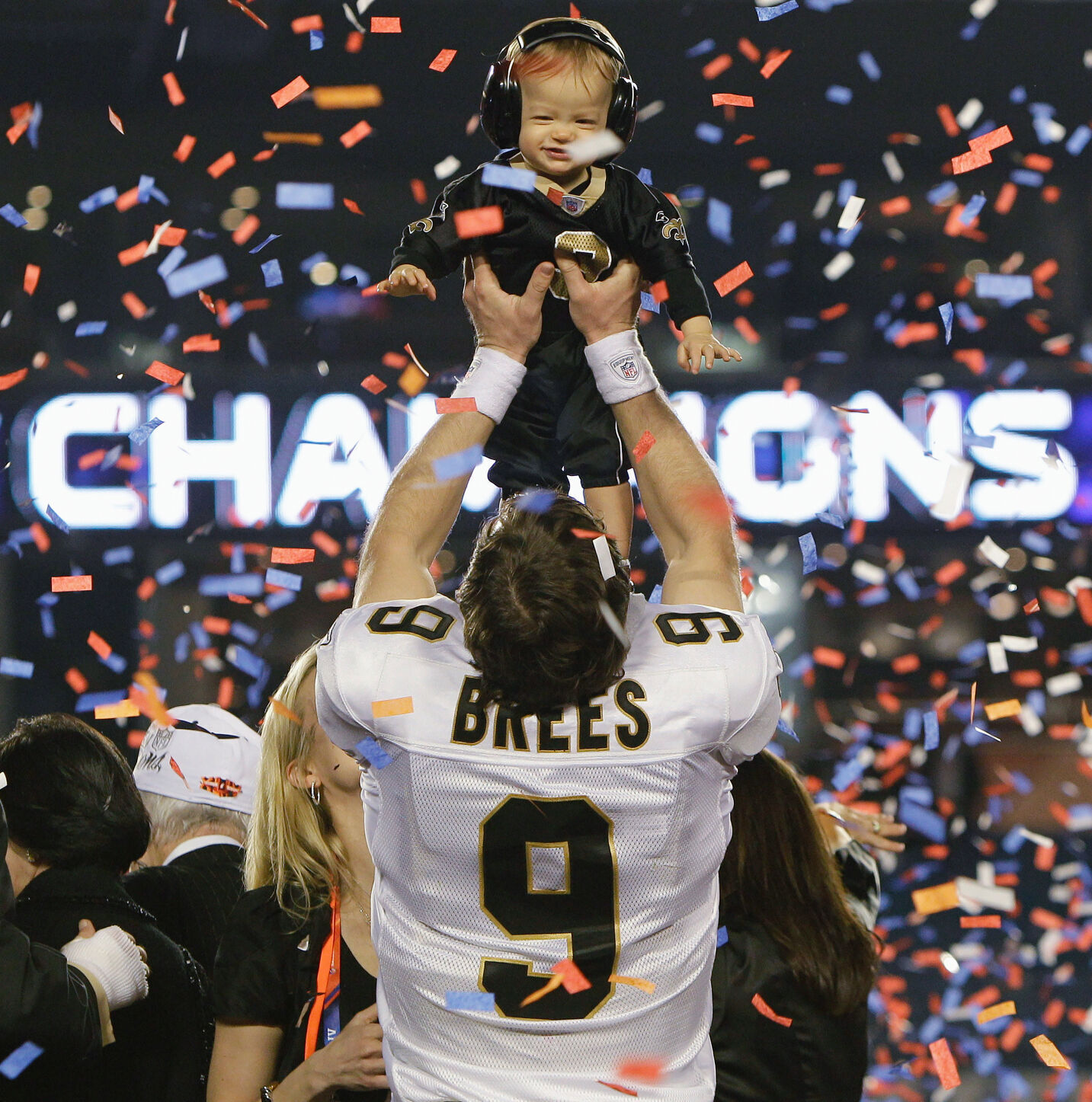 2010: Drew Brees, New Orleans Saints rally to beat Peyton Manning, Indianapolis Colts in Super Bowl